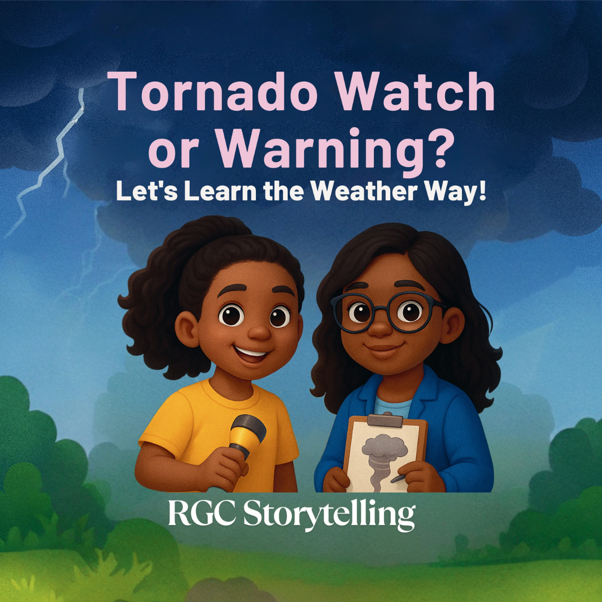 Tornado Watch or Warning? Let’s Learn the Weather Way! (Weather Safety: Let's learn the weather way)