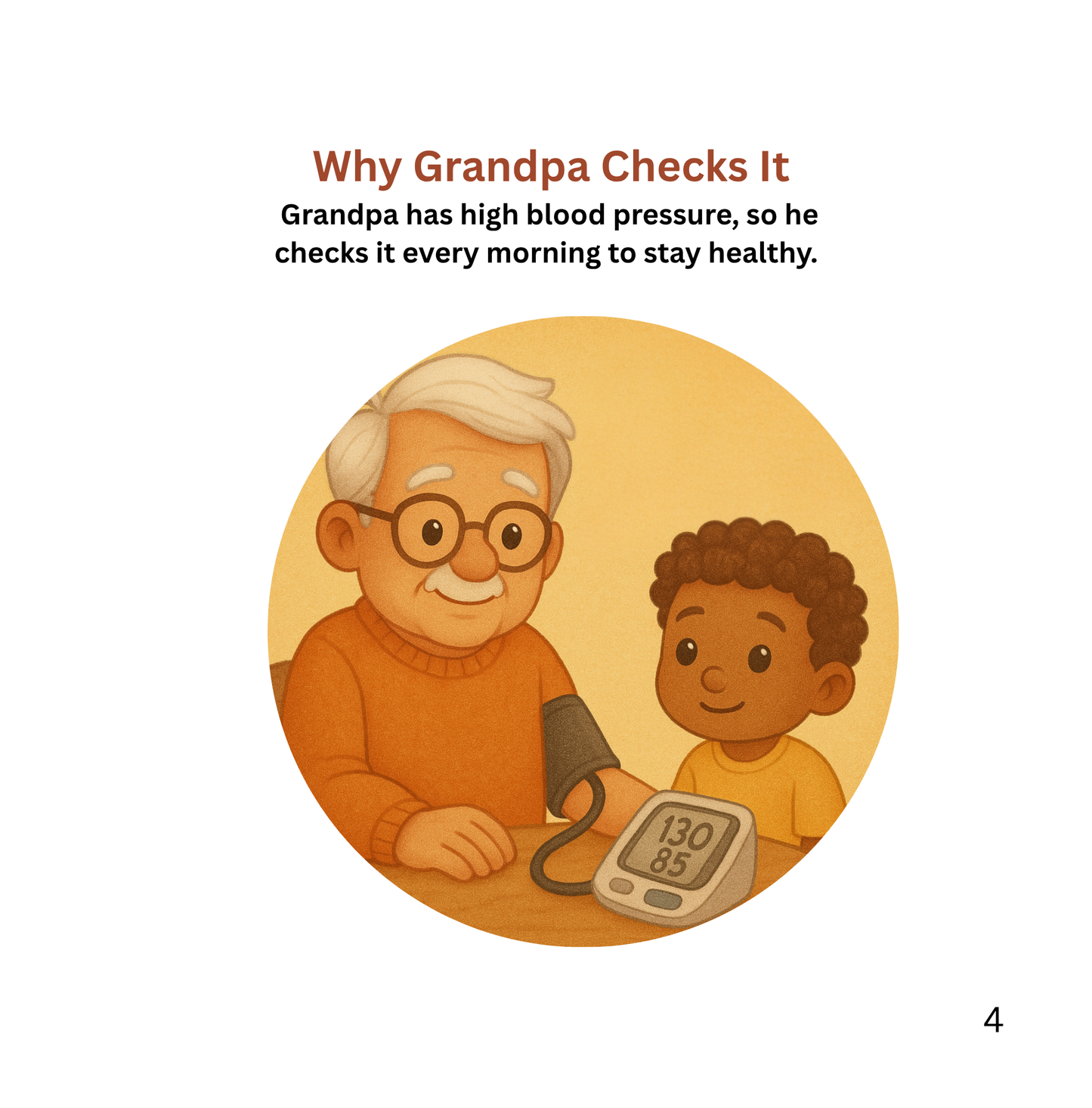 High Blood Pressure: Grandpa’s Pressure Check: A Little Life Savers Book (Little Life Savers – A Children’s Series About Everyday Heroes at Home)