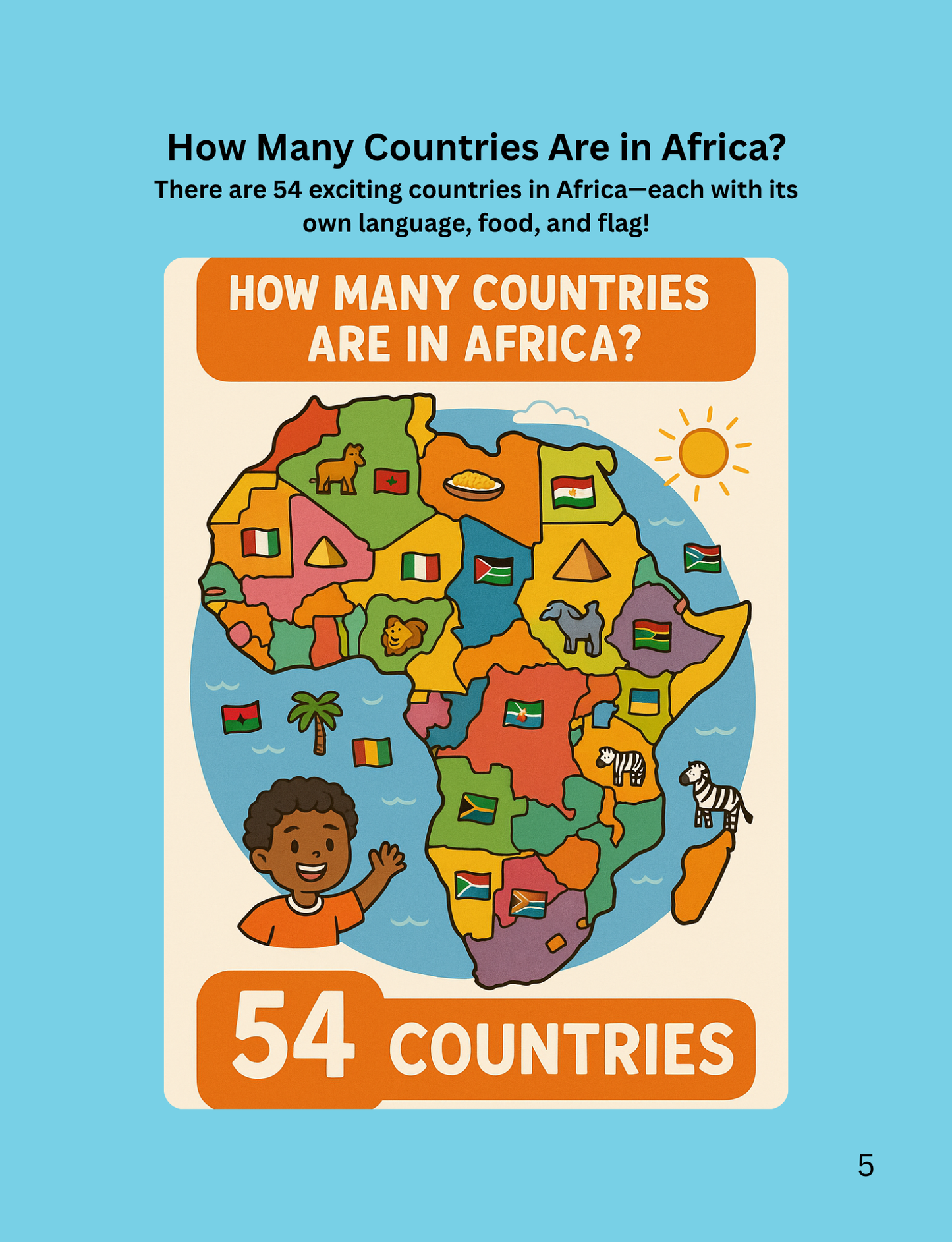 Africa For Kids: Explore the Amazing Continent! (Africa Adventures)