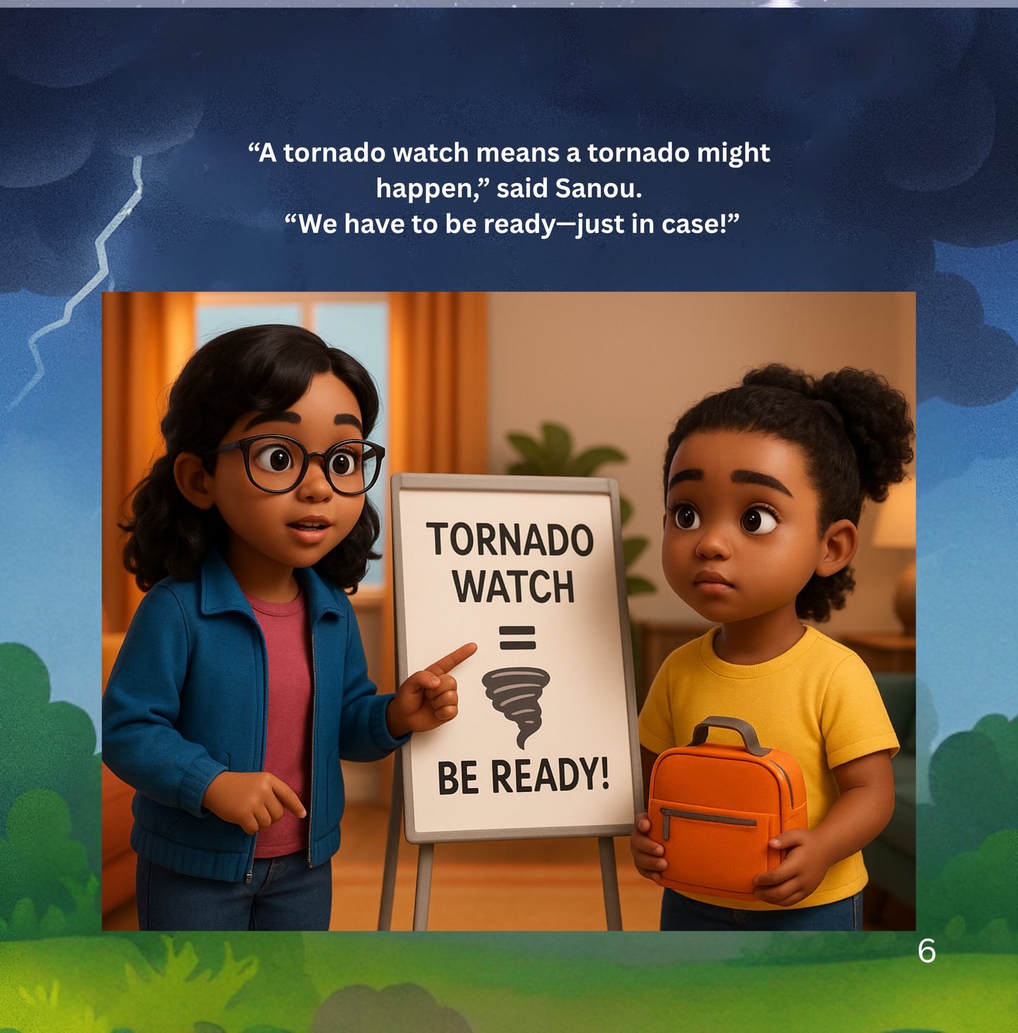 Tornado Watch or Warning? Let’s Learn the Weather Way! (Weather Safety: Let's learn the weather way)