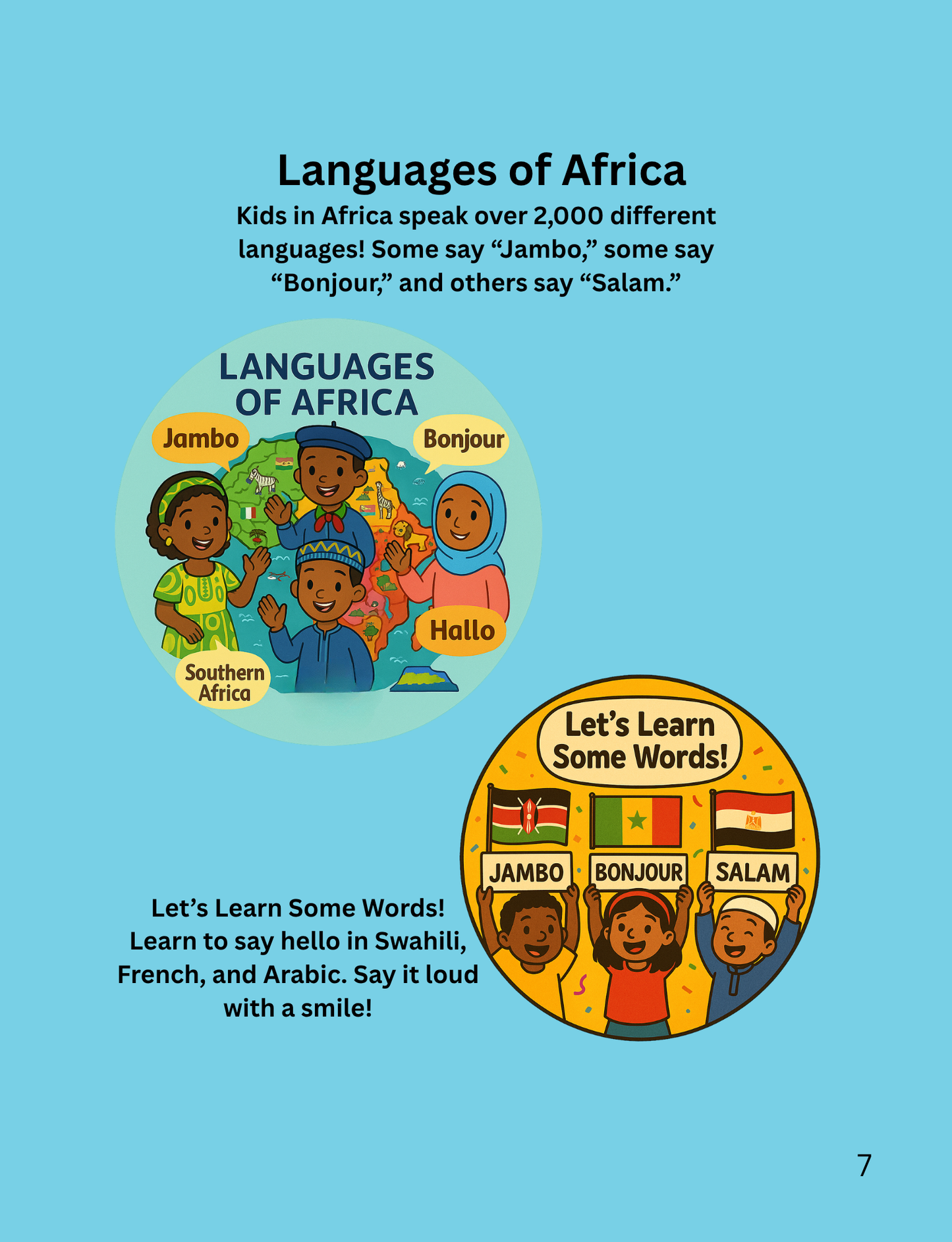 Africa For Kids: Explore the Amazing Continent! (Africa Adventures)