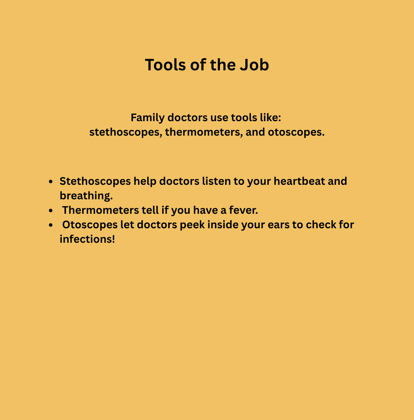 When I Grow Up, I Want to Be a Family Doctor